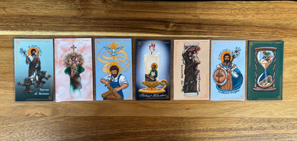 St. Joseph Variety Pack Sticker & Prayer Card Combo